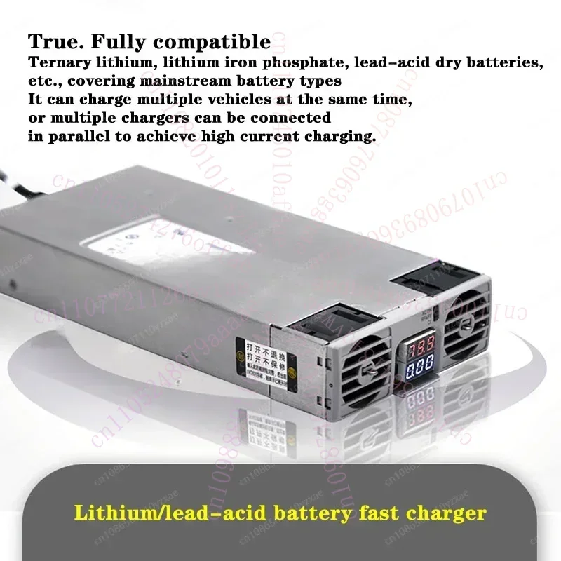 

3000W High-power Adjustable Lithium Battery Charger, 0-60V 0-50A Adjustable Charger, Suitable for Various Electric Vehicles