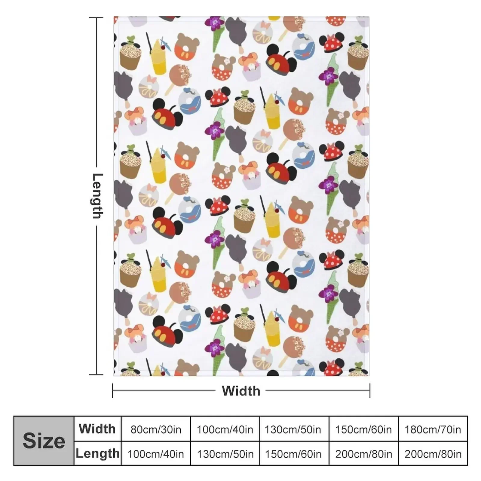 New A magical snack Throw Blanket couch cozy soft plush fuzzy picnic outdoor blanket