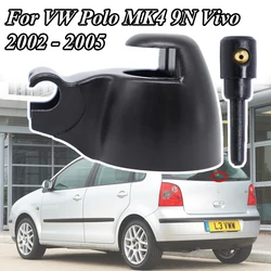 Rear Windscreen Windshield Window Wiper Arm Rocker Bolt Cover Cap Washer Jet Nozzle For VW Polo MK4 9N Vivo 2002 2003 2004 2005