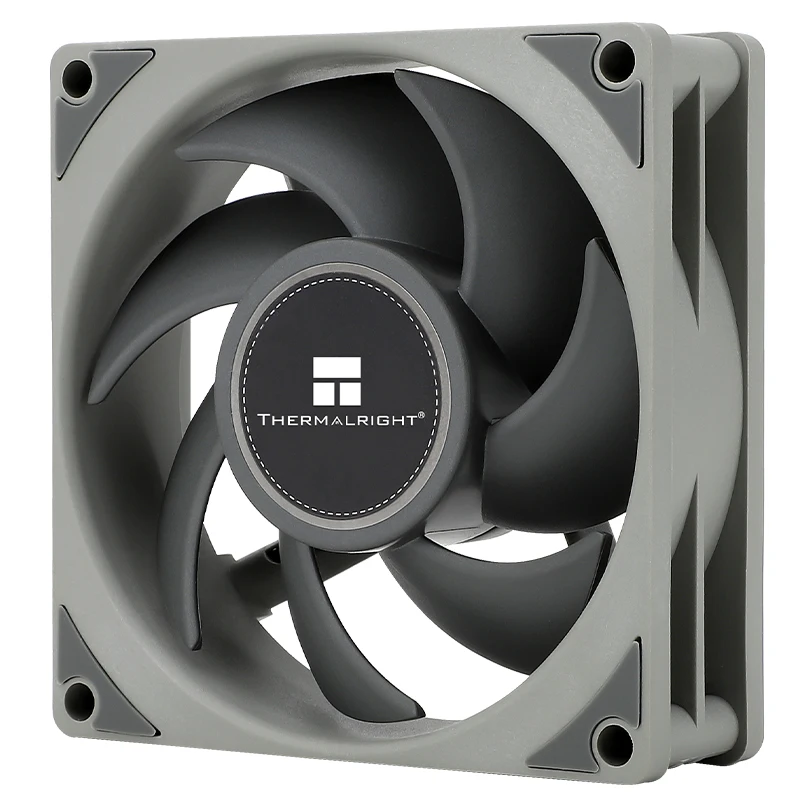 Imagem -02 - Thermalright Tl8015 Tl9015w Tl-b8w Tl-b8 80 mm Ventilador de Caixa de Alto Volume de ar 4pin Cpu Ventilador de Refrigeração Pwm para Case Pequeno 8cm Radiador