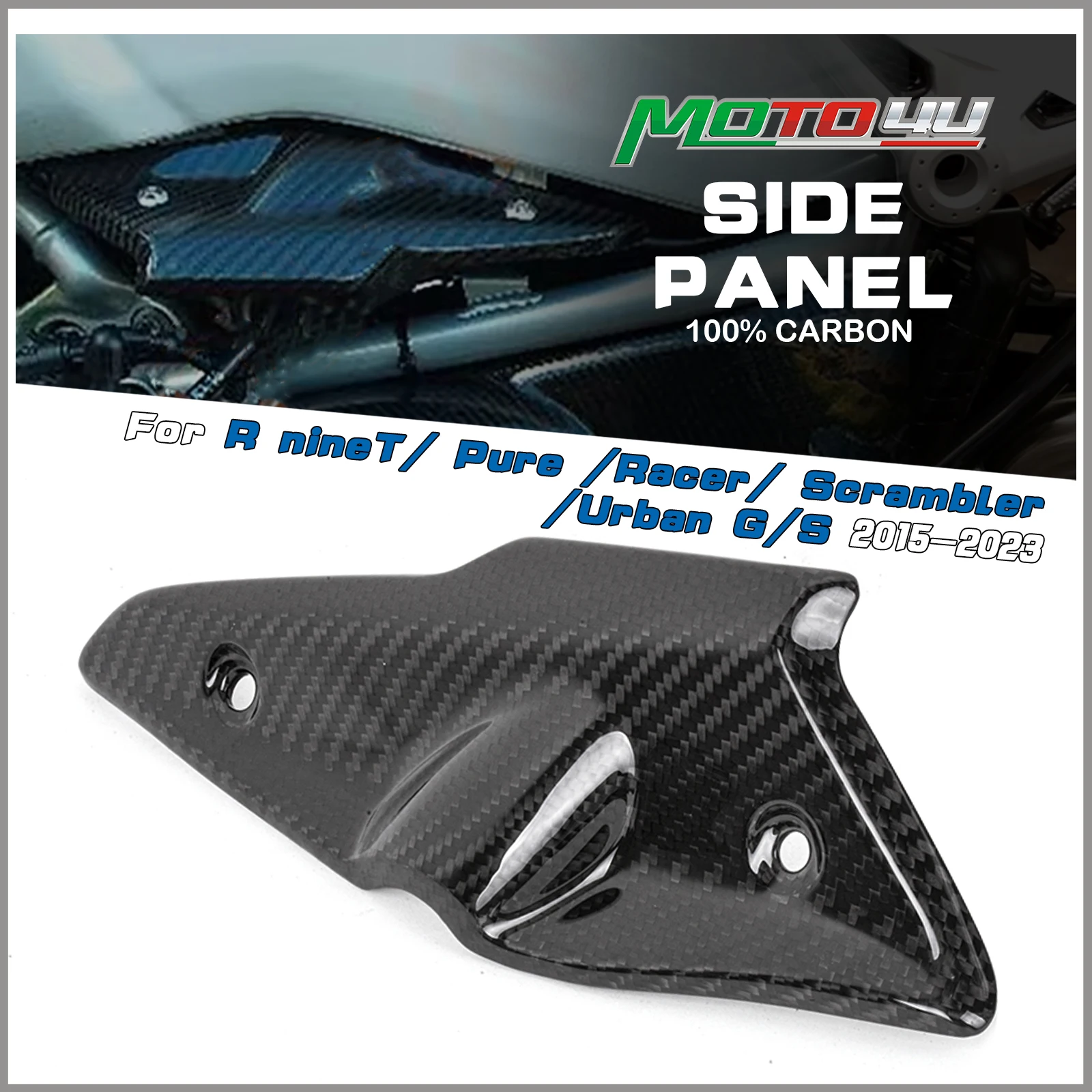 

For BMW R NINE T R9T 2015-2023 Throttle Assembly Cover Guard in Full Carbon Trim Fairing Cowling Motorcycle Accessories