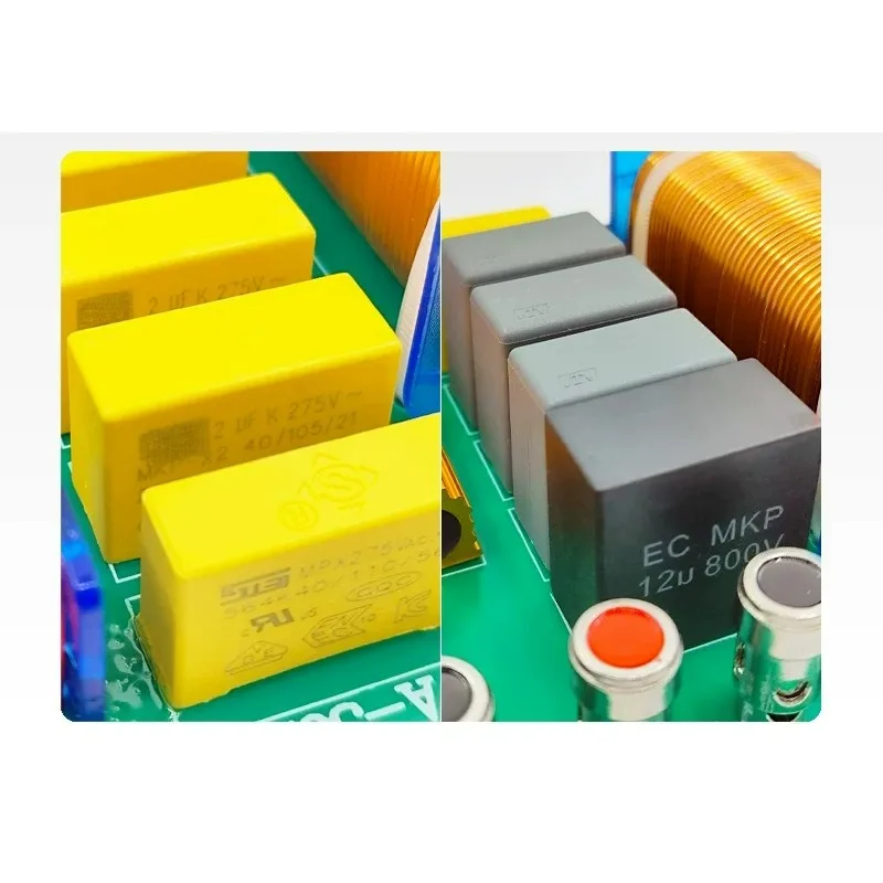 High-Power 1000W 3-Way Crossover Frequency Splitter for Professional KTV HiFi Audio Speakers