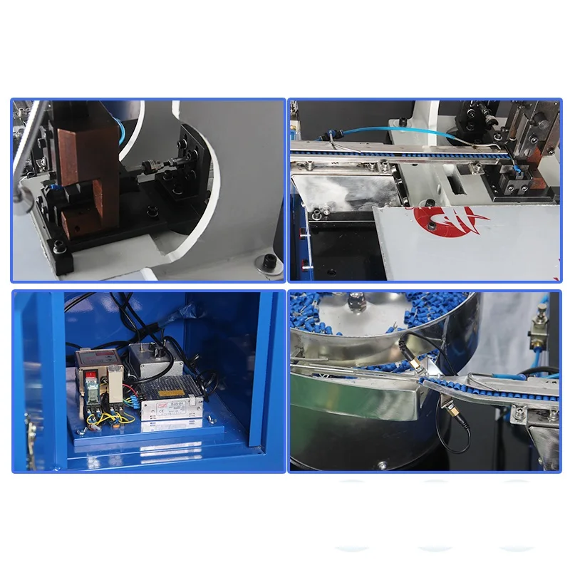 Macchina per crimpare terminali sciolti individuali ad alta velocità a prezzo di fabbrica