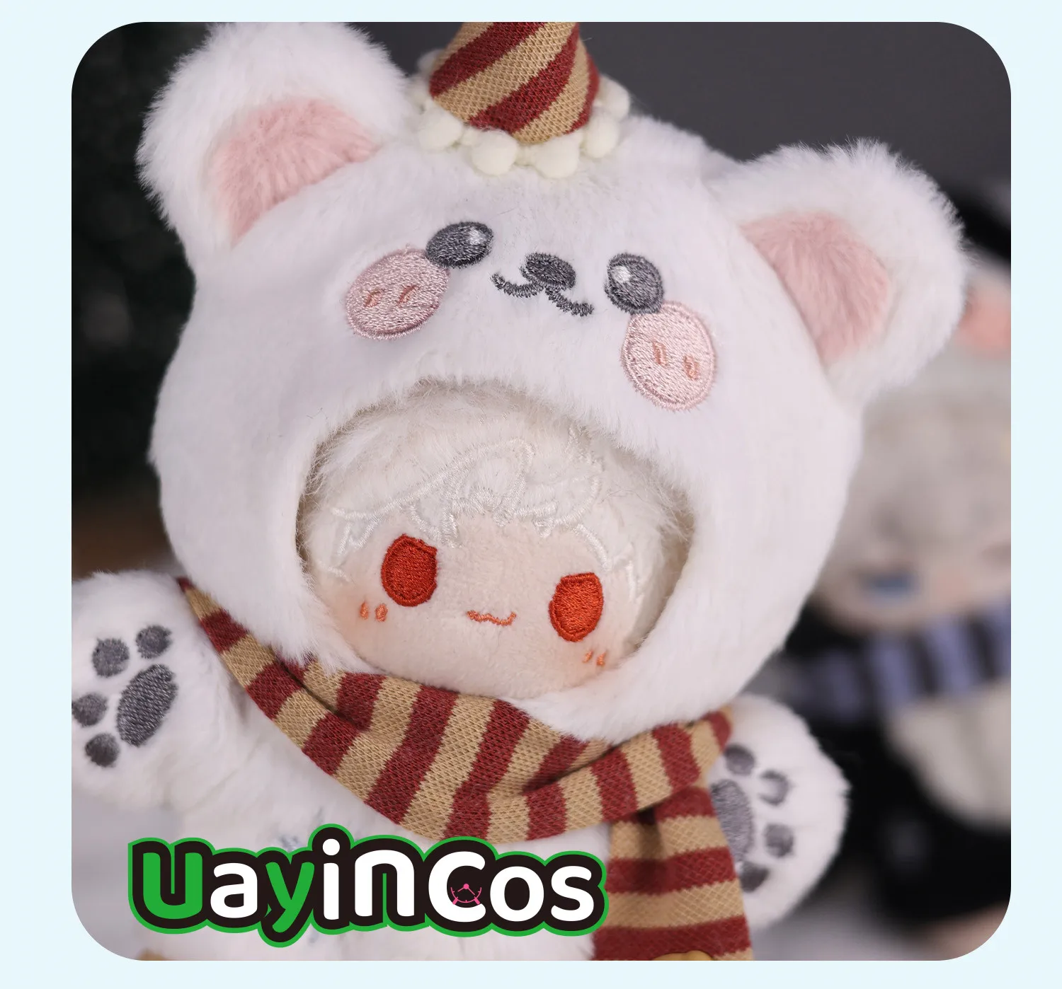 

10cm Doll Clothes Penguin Bear Hooded Fashion Cute Costume Clothing Suit Doll Accessories Anime Game Toy Kids Gifts Cosplay