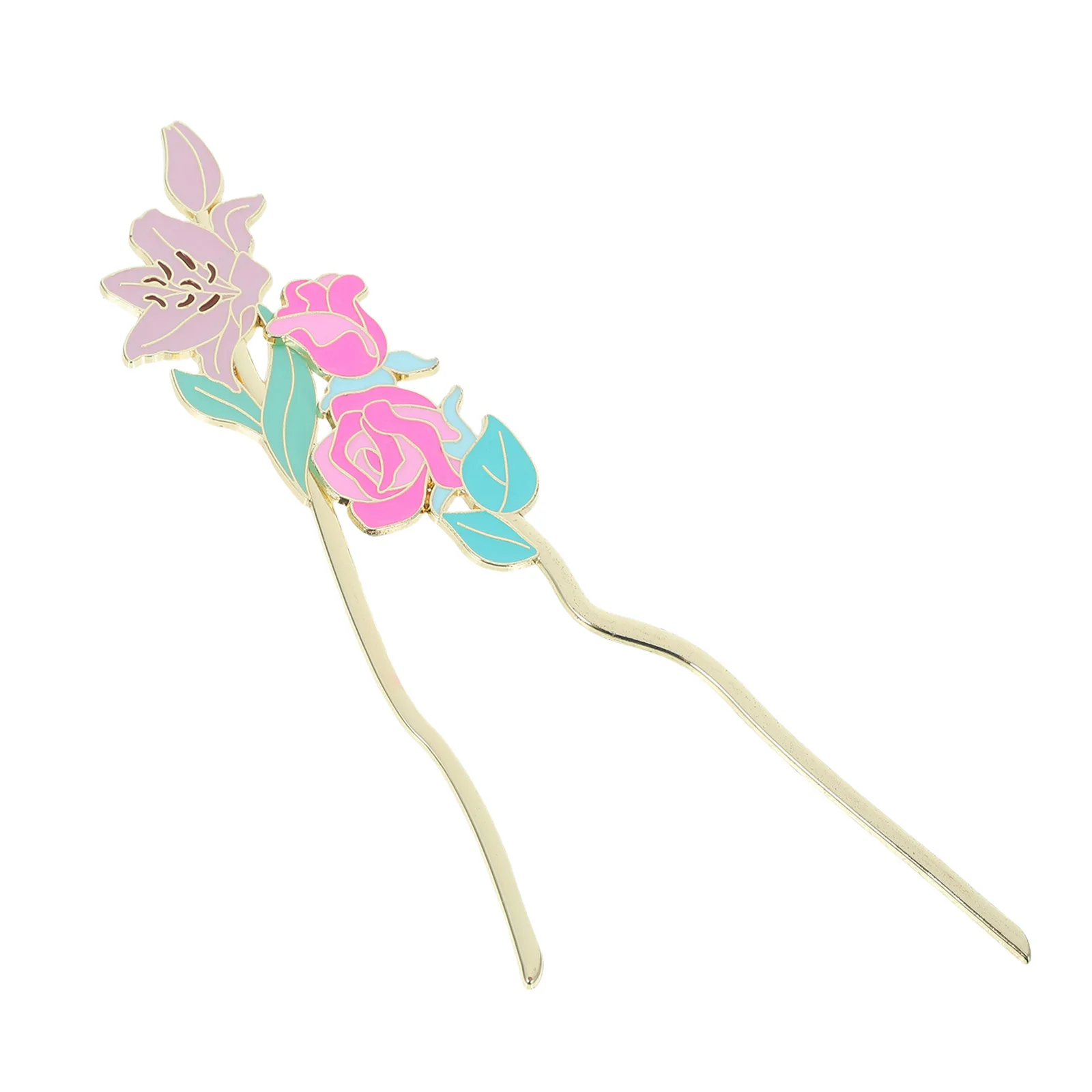 

2Pcs Flower Bookmark Metal Page Holder Elegant Floral Design Reading Accessories for Students Teachers Book Gifts