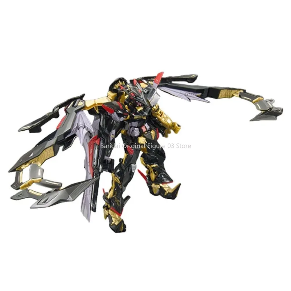 Bandai ของแท้ GUNDAM ASTRAY กรอบทอง AMATSU MINA RG อะนิเมะ Action Figure หุ่นยนต์สะสมประกอบของเล่นเครื่องประดับของขวัญ