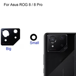 Replacement Back Rear Camera Lens Glass For ASUS ROG Phone 8 Gaming Back Camera Glass lens For Asus ROG 8 Pro Replacement Parts