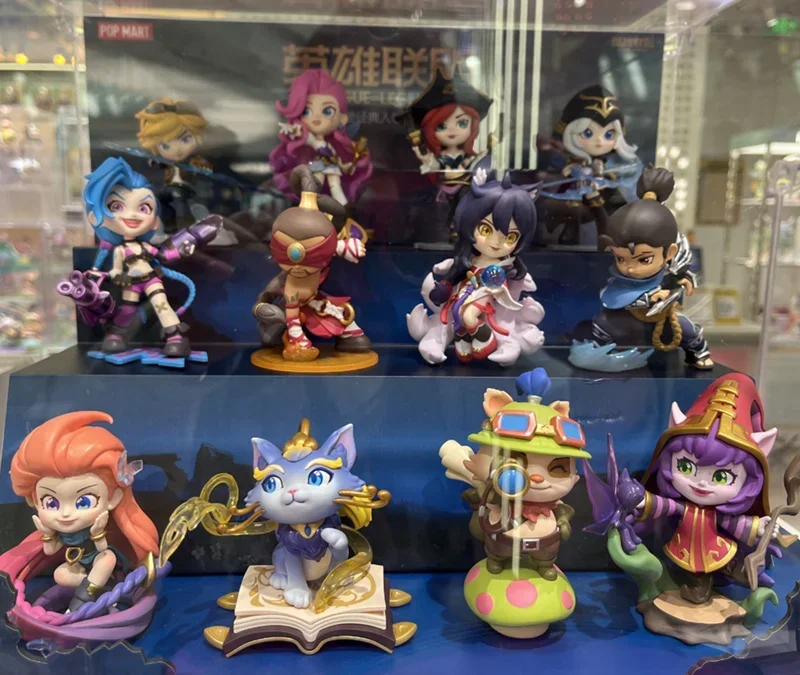 Original League of Legends Series Blind Box Toys Model  Confirm Style Cute Anime Figure Gift Surprise Box