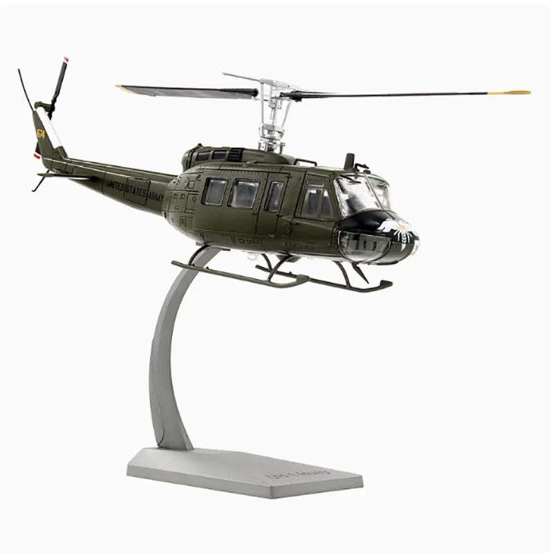 AF Scale U.S. Army UH-1H Hueys 116th Wasp Squadron 674 Finished Aircraft Model 1/48 Scale Alloy Aircraft Collection