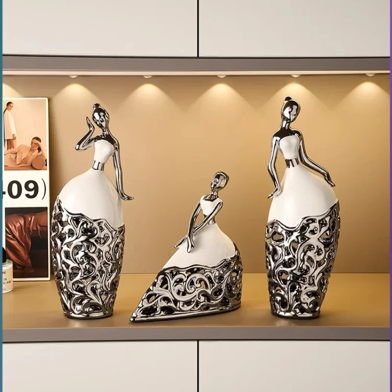 

ceramic ornaments home living room wine cabinet TV cabinet decoration European entrance desktop crafts