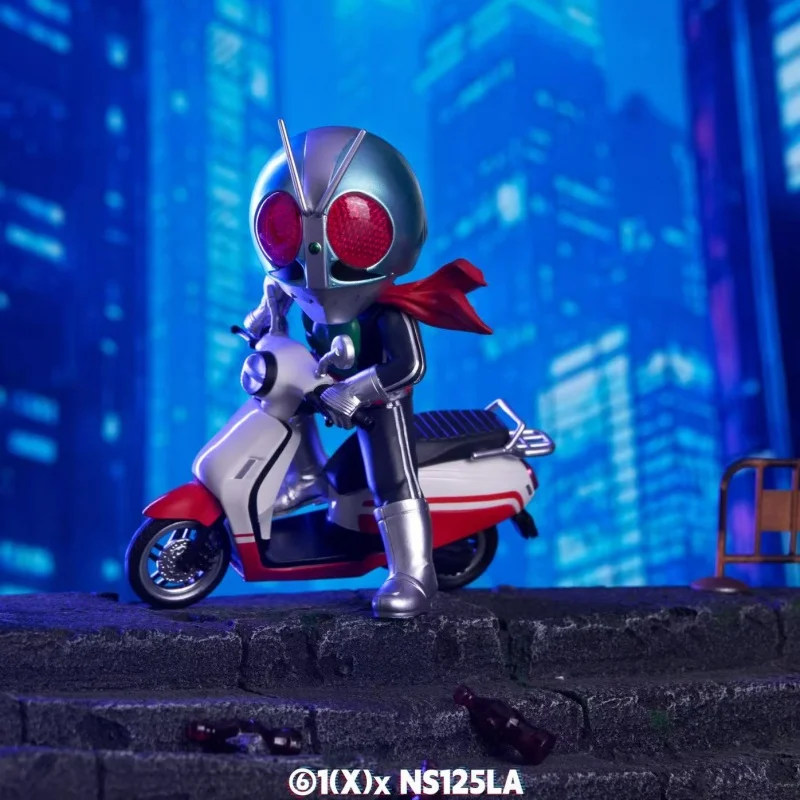 Аутентичная фигурка Bandai Bn серии Q Kamen Rider × автомобильная слепая коробка, модель мотоцикла для совместной работы, игрушка