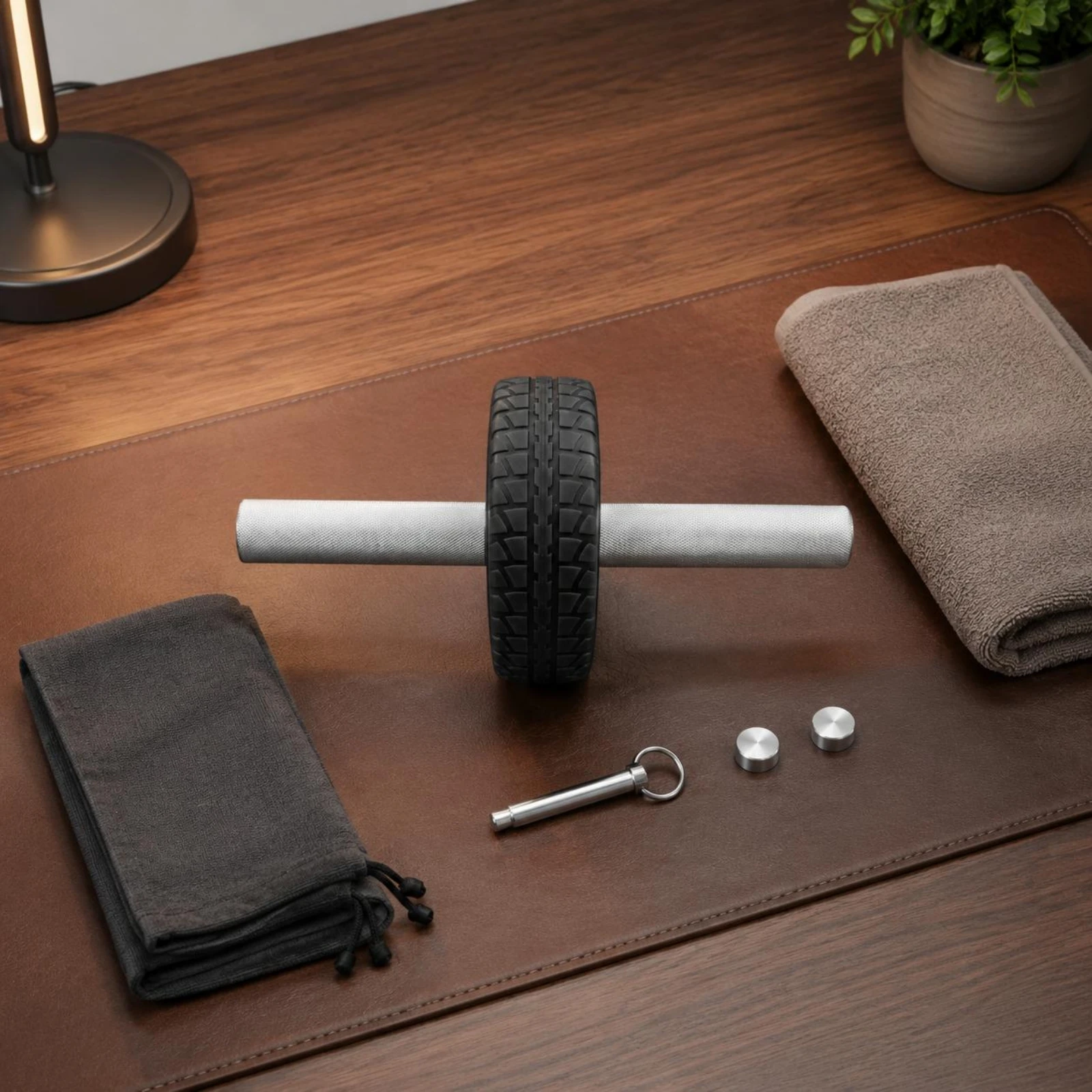 ล้อบริหารหน้าท้องแบบพกพา อุปกร - Home Gym Second บทวิจารณ์และราคา