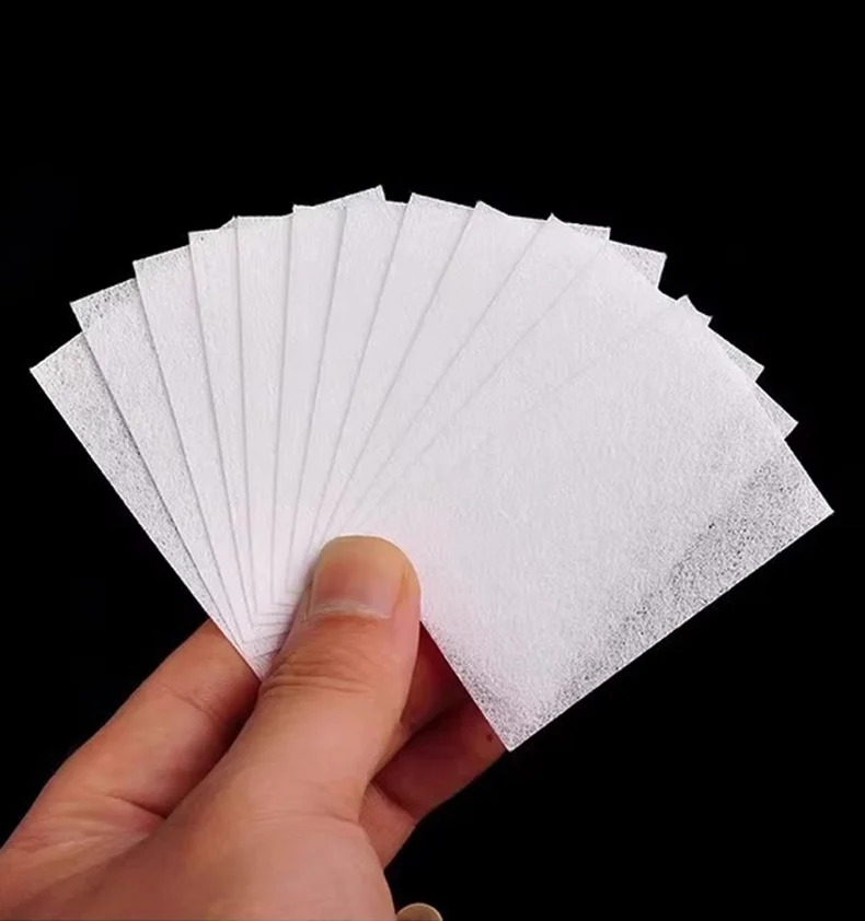 disposable lint free nail wipes thickened nail polish remover cotton pads manicure cleaning cotton for nails