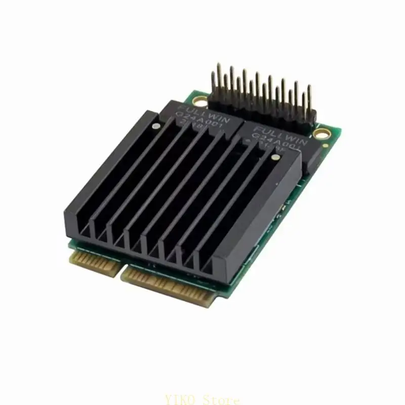 

K32C Mini PCIe до двух порт RJ45 Gigabit Adapter Card WGI210AT CONTROL ATHERNET ADAPTER RJ45 1000 Мбит / с Адаптер