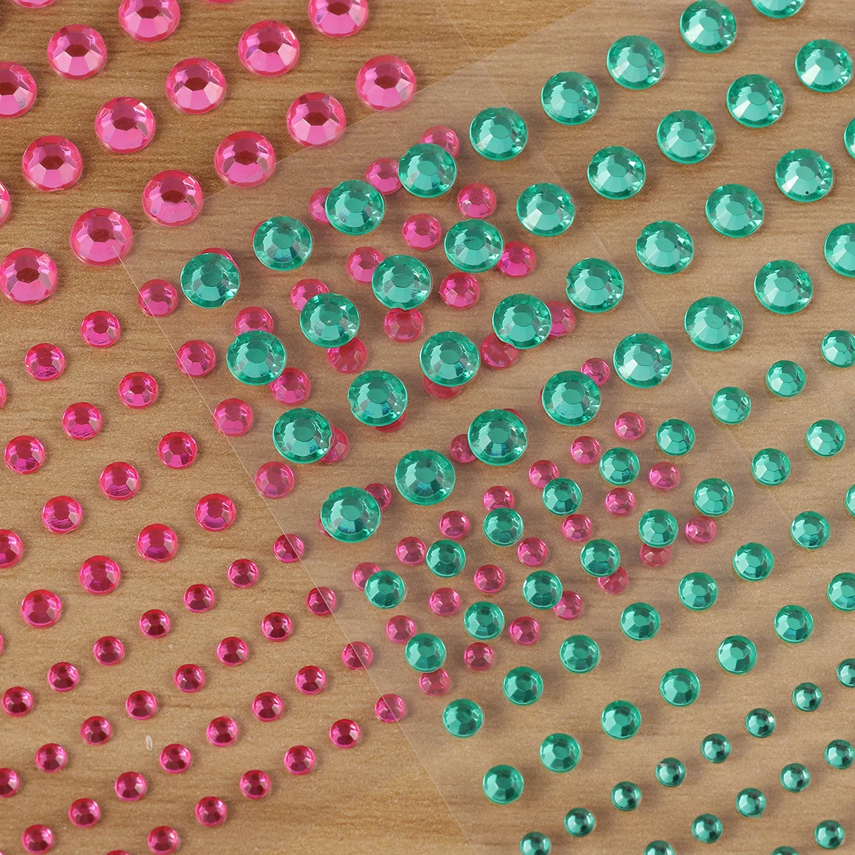 

12 Sheets Crystal Rhinestone Stickers Acrylic Self-Adhesive Mixed Colors Sizes for DIY Crafts Scrapbooks Phone Frames Gems