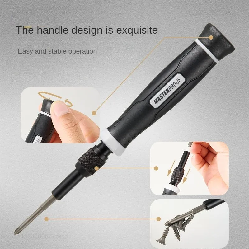 Xiaomi Masterproof Precision Screwdriver Set 152 in 1 Magnetic Repair Tool Kit with 140 Batch Heads Bits for IPhone Camera Watch