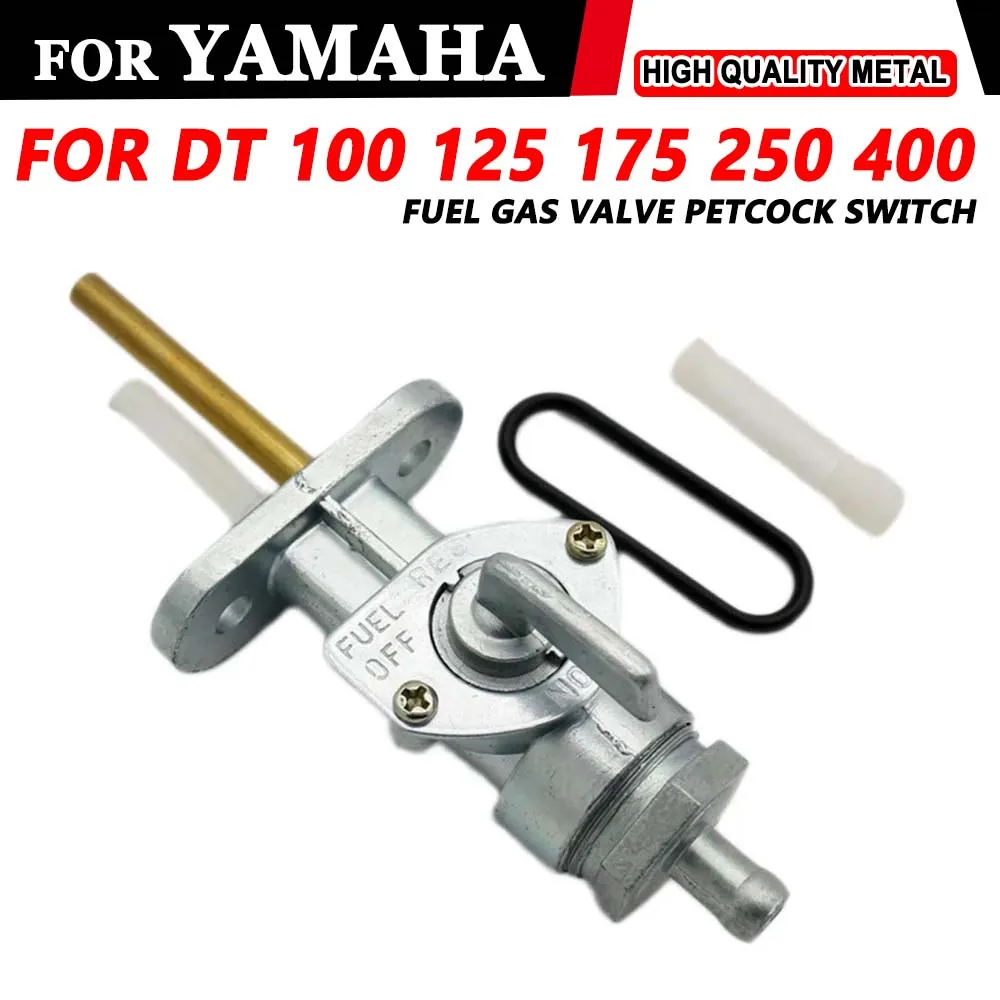 For Yamaha DT100 DT125 DT 125 DT175 DT250 DT360 DT400 Motorcycle Parts Fuel Gas Valve Petcock Fuel Tap Tank Switch