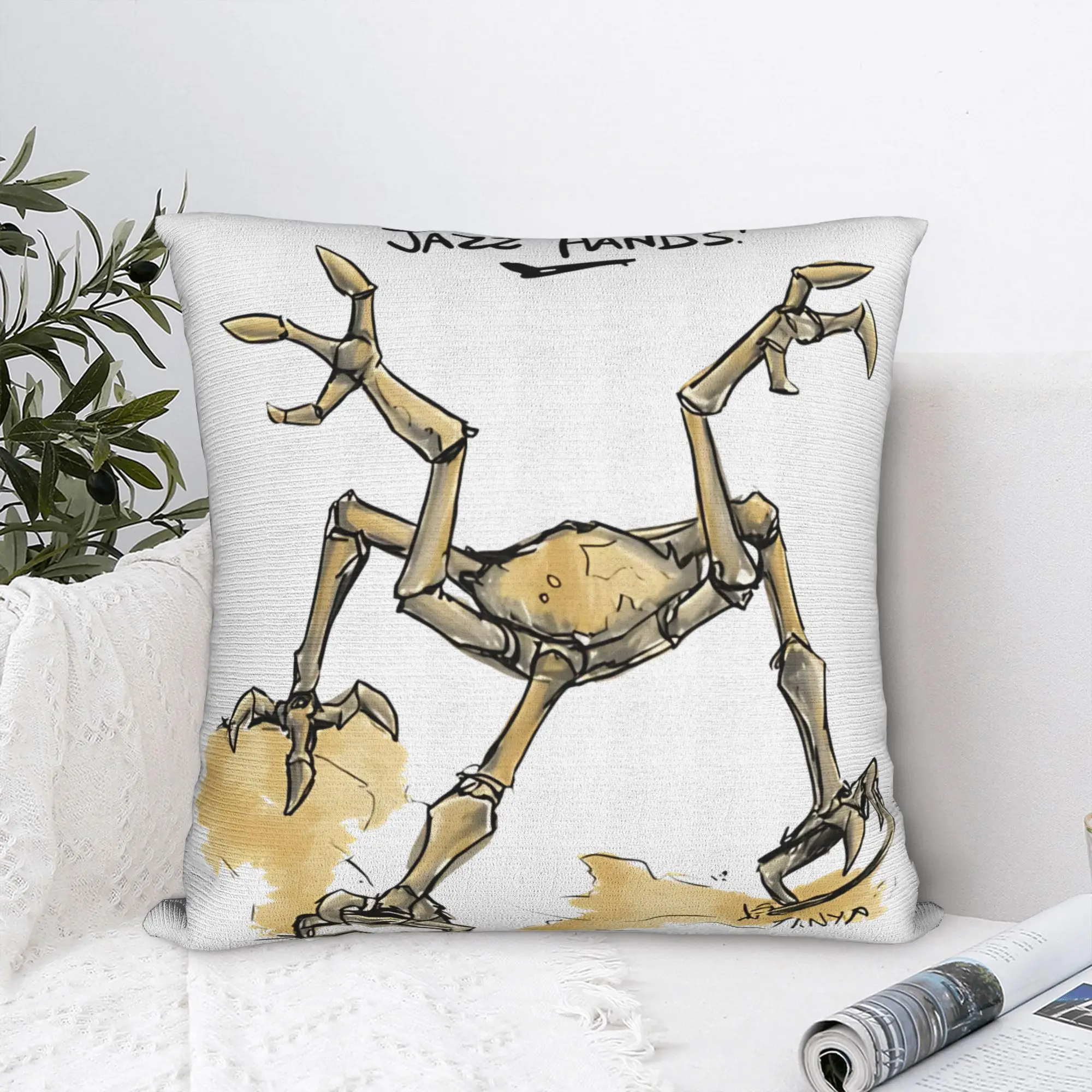 Pillow Case Project Hail Mary Rocky Amaze Amaze Jazz Hands Comfy  Pillow Cover For Sofa Car Home Decor Cute Funny Pillowcases