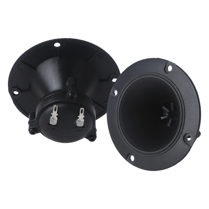 Tweeter Speaker Tanduk Hitam 3 Inci Diameter 9mm Tweeter Tanduk Daya Tinggi