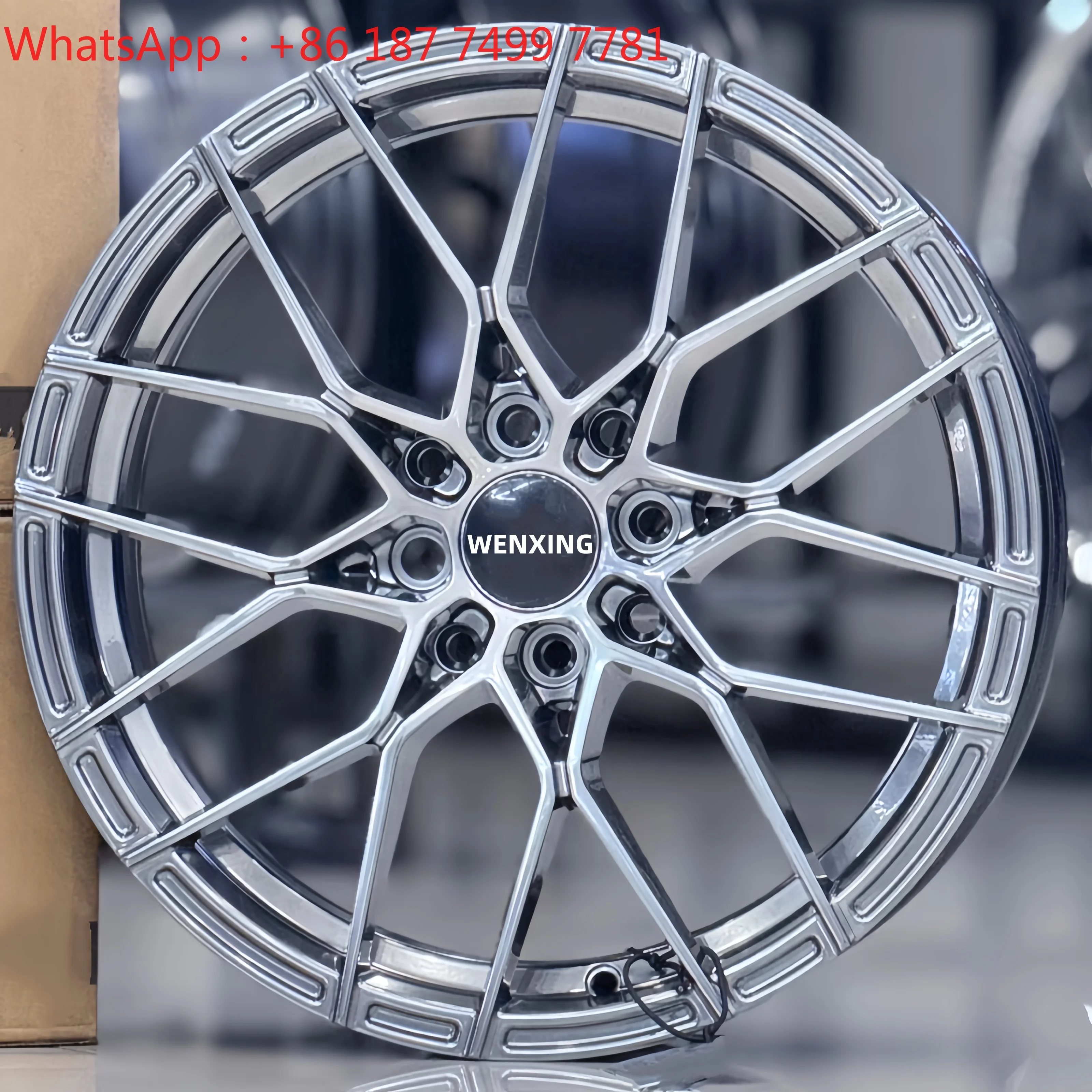 Custom Multi-Spoke Luxury Forged Aluminum Wheels 30mm ET 5x112 5x114.3 5x130 18-22 Inch Passenger Car Rims