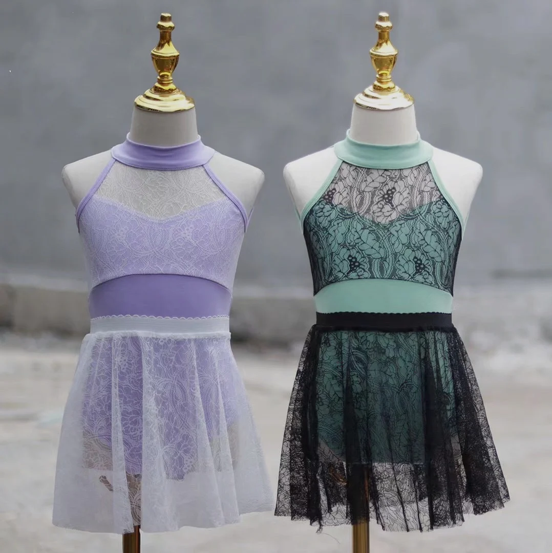 

Children's Dance Costume Summer Girls Latin Dress Princess Dress Ballet Costume