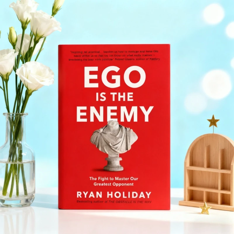 

EGO IS THE ENEMY By Ryan Праздничный роман в мягкой обложке # Книга-бестселлер New York Times 1.