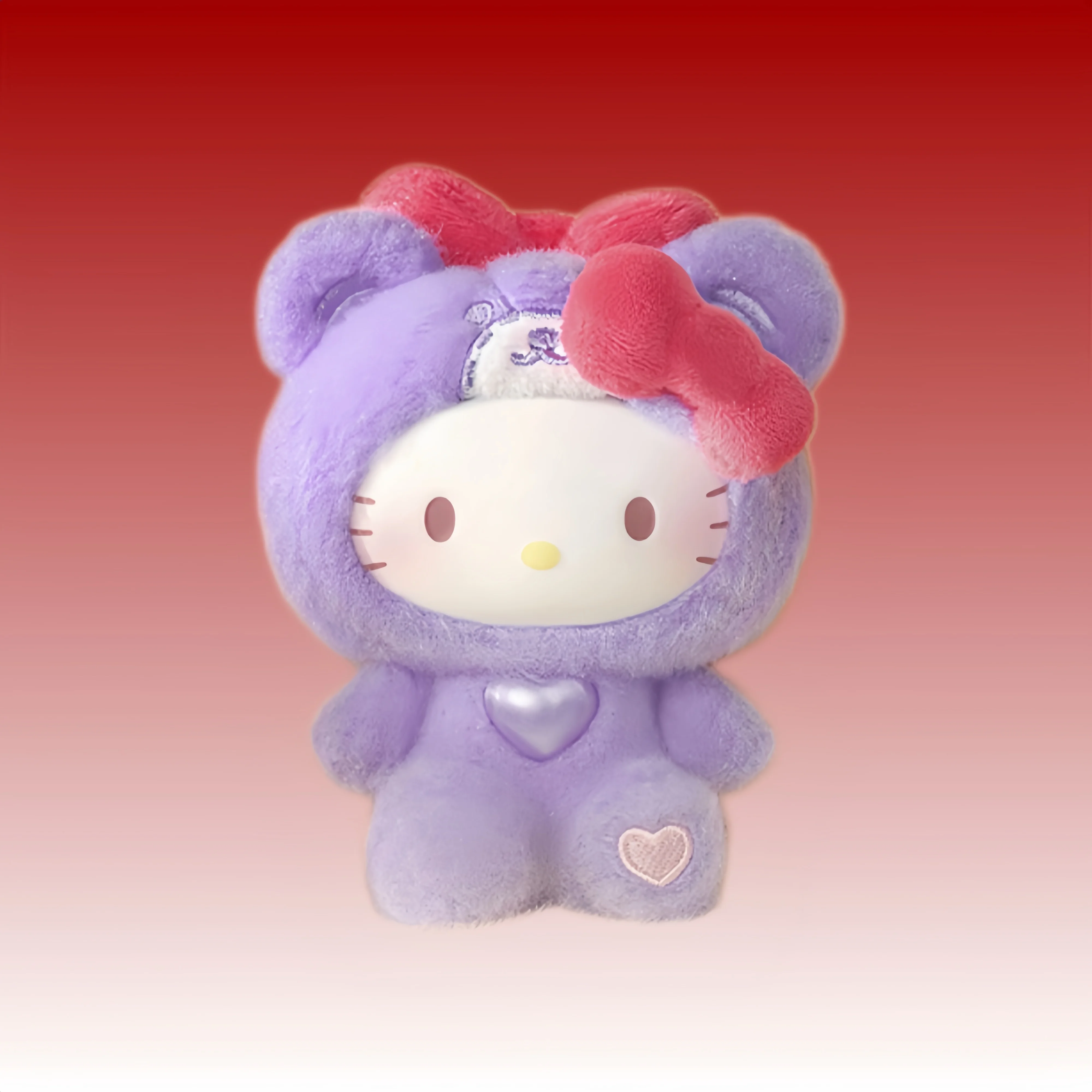 Hello Kitty Teddy Pajamas Series слепая коробка мультяшная виниловая кукла с лицом изысканное украшение для рабочего стола аниме кулон Mystery Box подарок