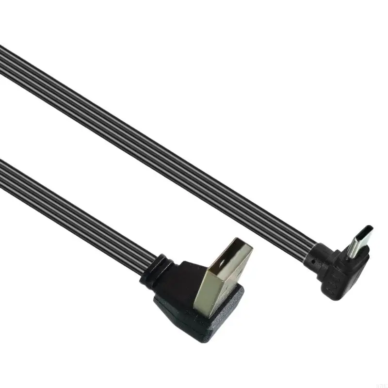 87HC 10cm-1M USB naar USB C Power Draad Layging Cord 480Mbps Data Transfer Cable Line