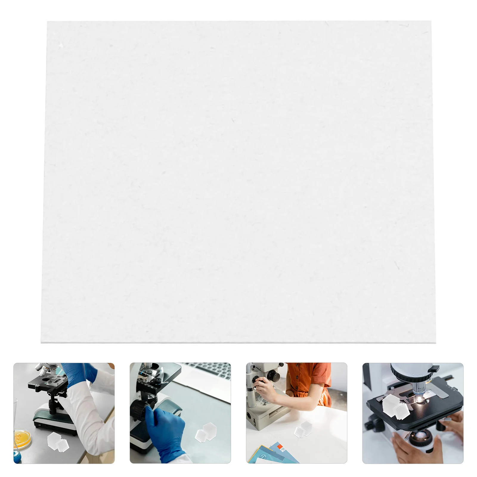 

400Pcs Microscope Cover Slips High Clarity Precleaned 22mm Square Glass Covers for Scientific Use Glass Cover Slip