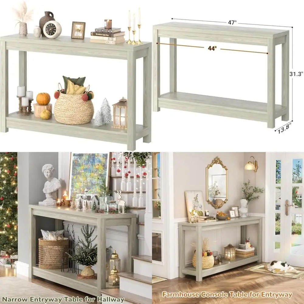 47" Farmhouse Wood … - image