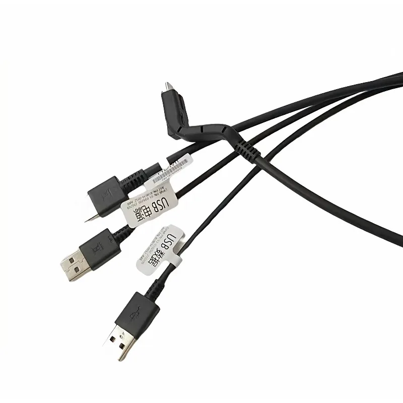 3-in-1 VR Headset Data Cable, Replacement Head Strap Wire for Virtual Reality Headset, High Speed Transmission Accessory
