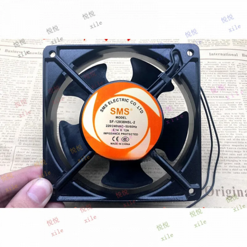 

L L ДЛЯ SMS SF-12038HSL-2 AC220v-240V 0.14-0.12A 2-проводной охлаждающий вентилятор