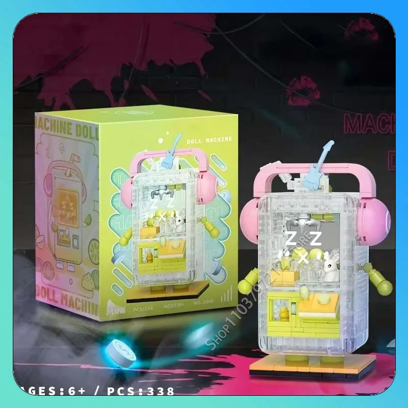 

2096 Cute Juice Drink Doll Series Building Blocks - Educational Toy Model for Kids - Perfect Desktop Decoration Gift!