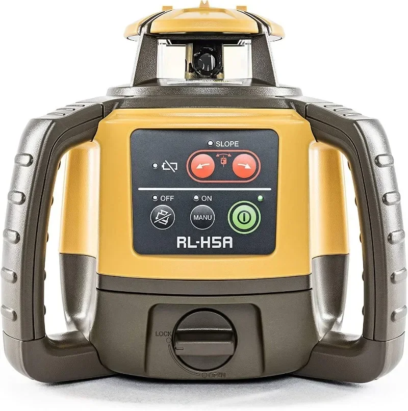 Topcon RL-H5A Self Leveling Horizontal Rotary Laser with Bonus EDEN Field Book, IP66 Rating Drop, Dust, Water Resistant