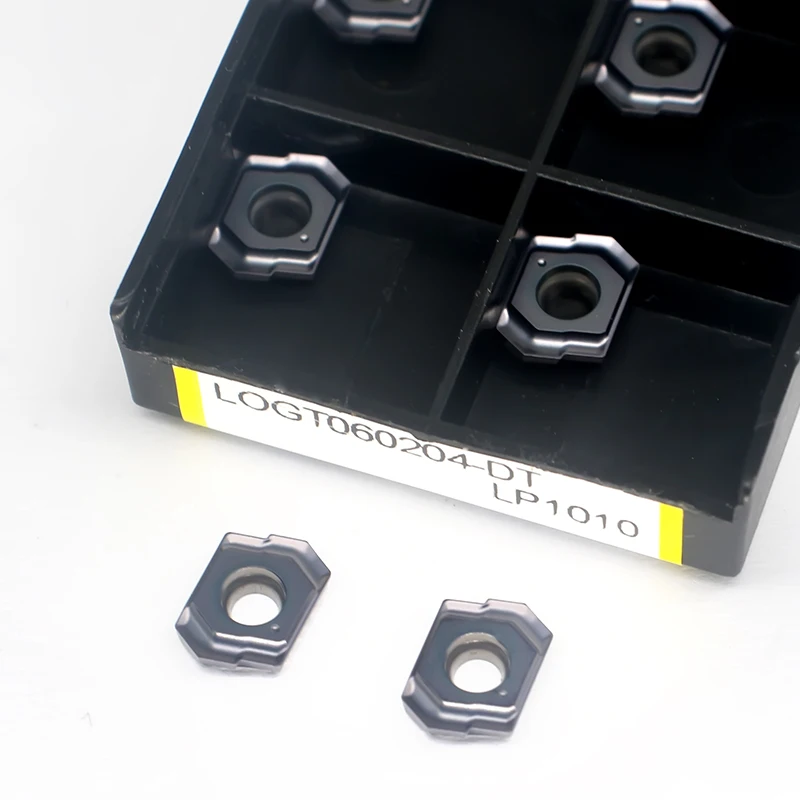 

LOGT060204 CNC Lathe Deep Hole Turning Tool Gun Drill Cutting Inserts