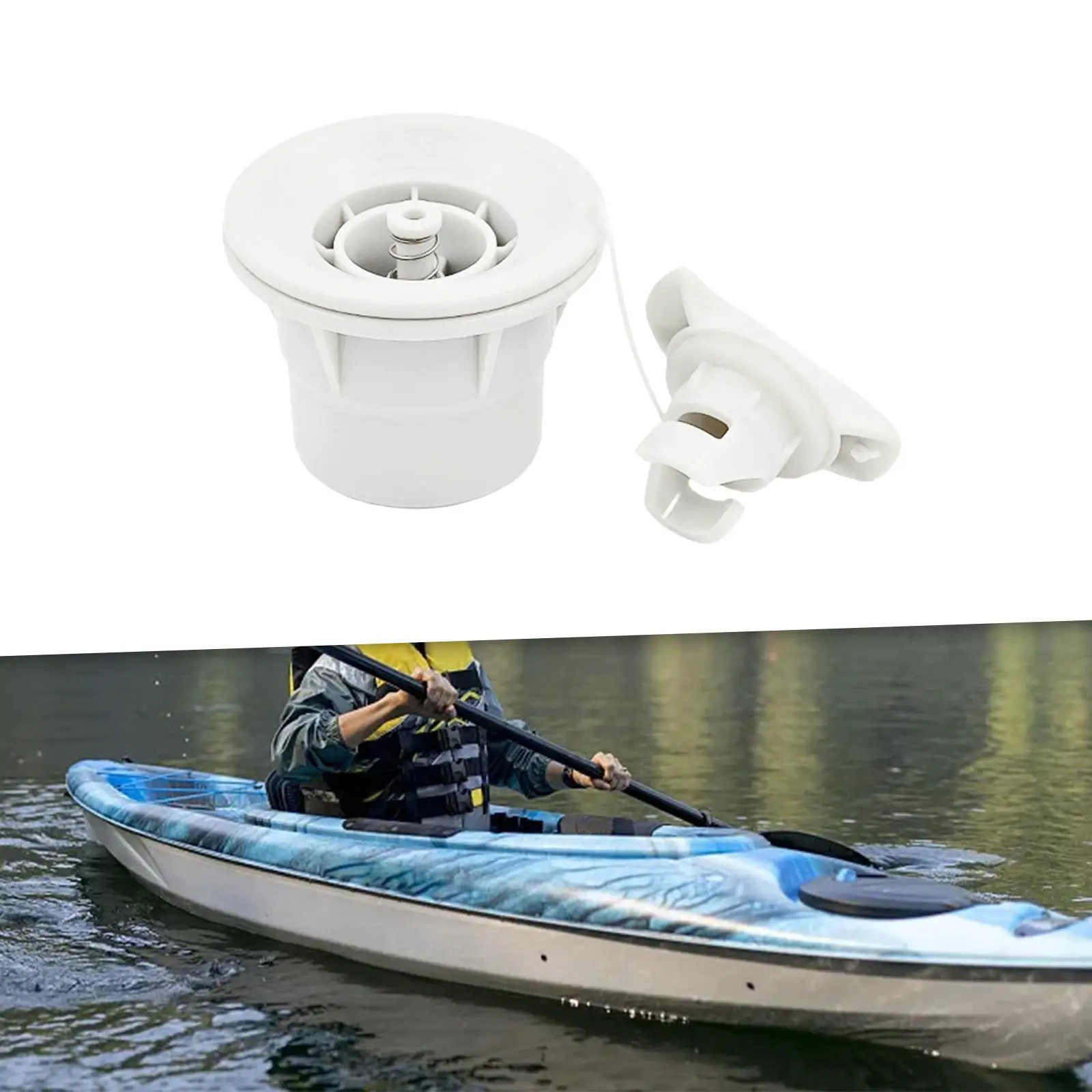 Boat Air Valve Adapter Caps Air Plugs for Inflatable Boat Canoe Paddle Board