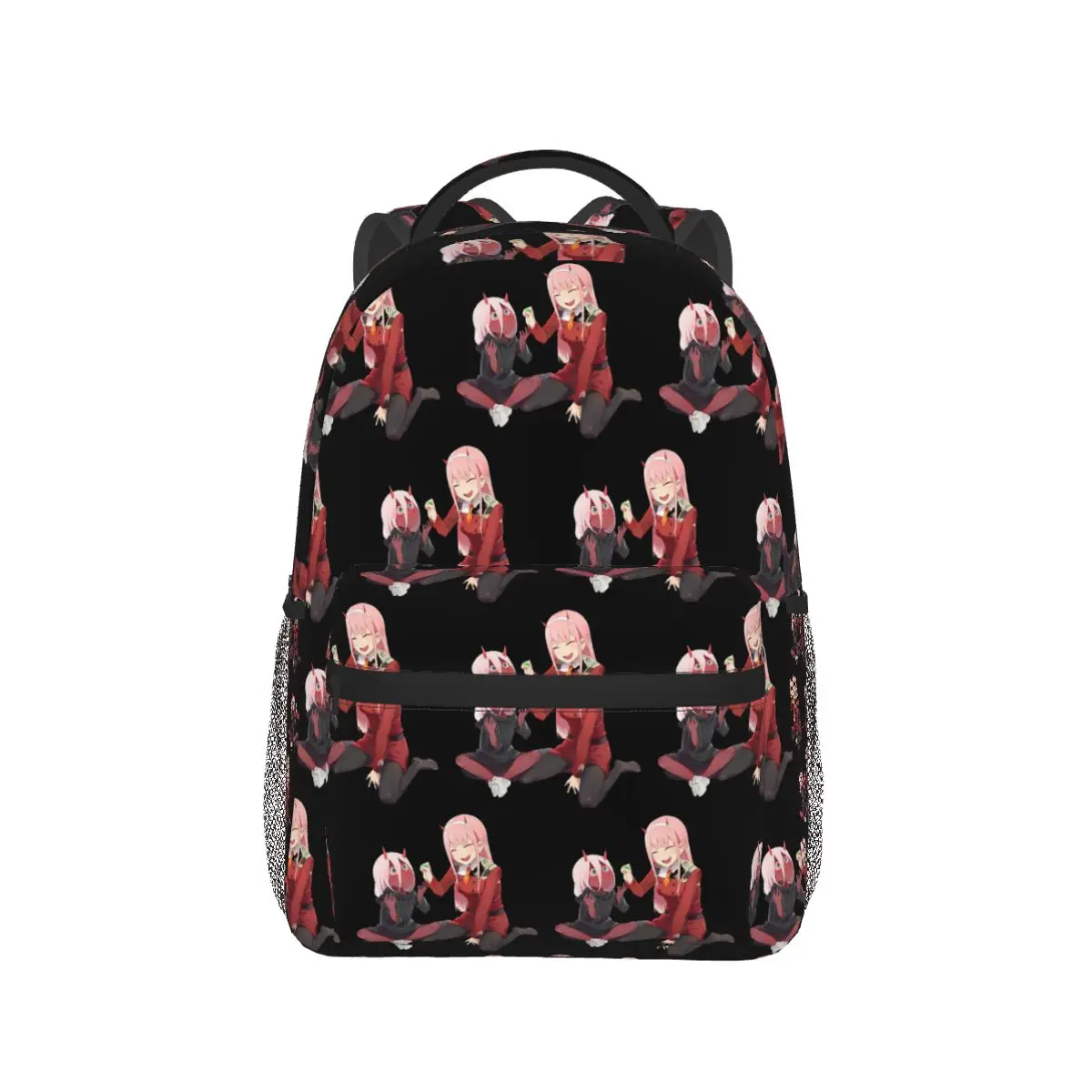 Darling In The Franxx Student Backpack School Bag Hiking Travel Daypack for Men Women Fashion Bookbag Shoulder Bags