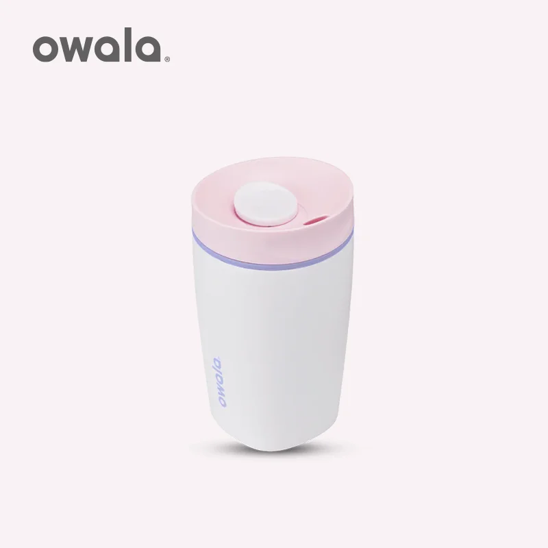 Owala Slider 12oz Coffee Cup, Direct Drinking Cup, Thermos Cup, Stainless Steel Water Cup with Push Cover, Mug