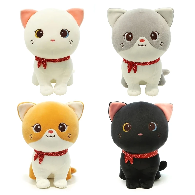 Y1UB Plush Animal Kitten for Doll with Soft Material Cartoon Shaped Relieve Pressure