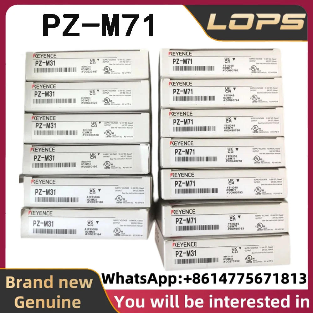 PZ-M71 KEYENCE NPN reflective cable photoelectric sensor, welcome to consult