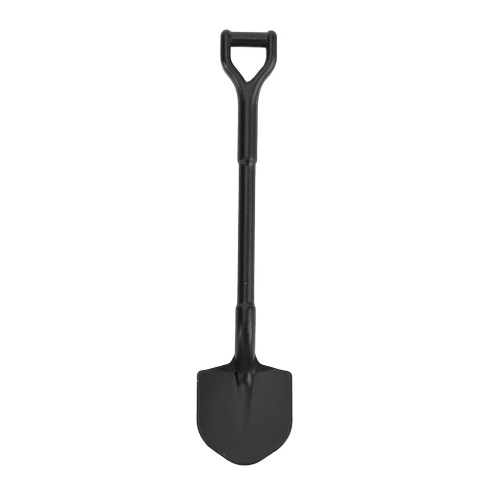 2Pcs Iron RC Crawler Shovel Decoration Set RC Cars Parts Black Simulation Accessory Shovel RC Metal Shovel Decoration Set