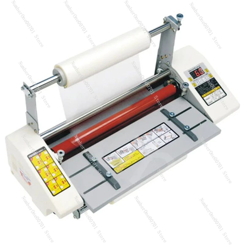 A3+ Paper Laminating Machine  Four Roller Cold Hot Laminator Rolling Machine film photo Laminating Machine