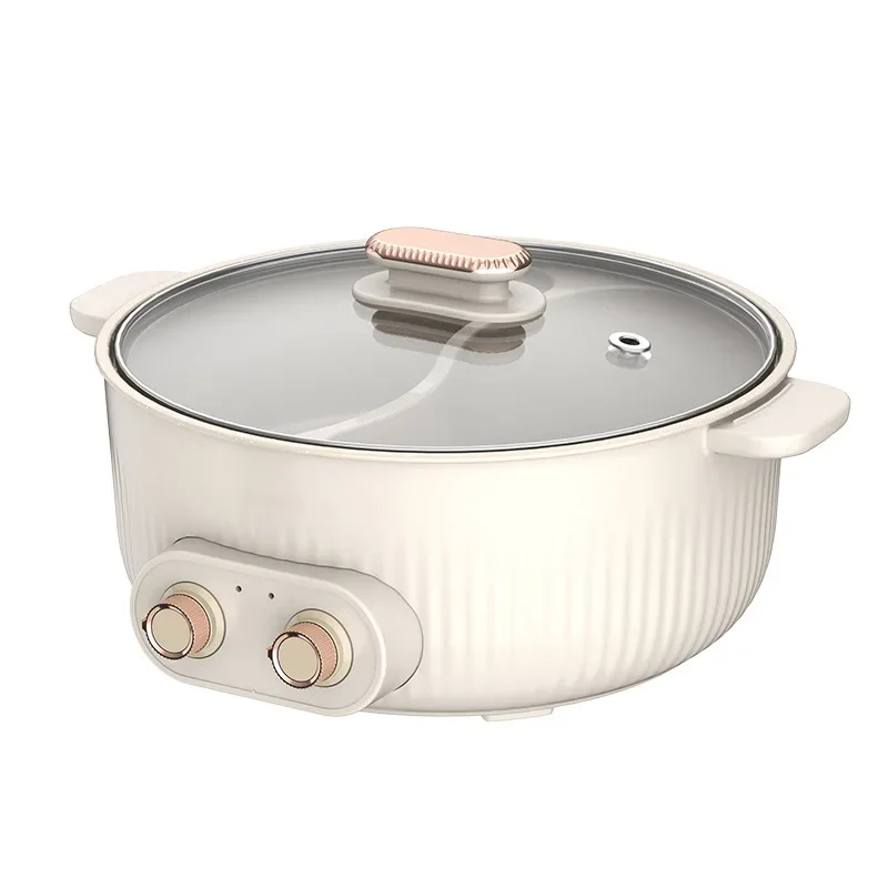 Autumn and winter multi-functional electric heating pot 4-8 people integrated household electric pot 6L