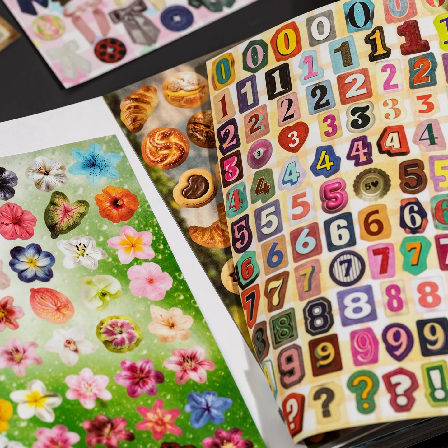 30 Blatt 1800+ Stück Niedliche Cartoon-Aufkleber, Ästhetische Sticker, Scrapbook-Buch für Journaling, DIY, Laptop- & Handy-Dekoration – Detail 3