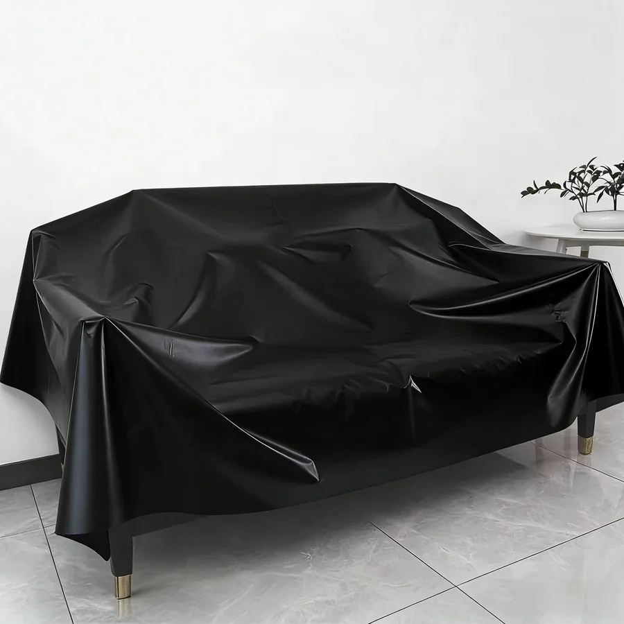Sofa Cover PVC Cloth CoverPortable Bedsheet Pet Diaper Mat Moisture-proof Oil-proof Waterproof Chair Cover Dustproof Flat Sheet