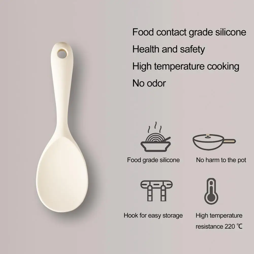 Cooking Utensils  Practical Comfortable Grip Flexible  Spatula Leak Large Spoon Cooking Utensils Cooking Tool