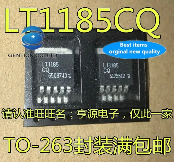 5pcs 100% orginal new  LT1185 LT1185CQ TO263-5 low dropout voltage regulator