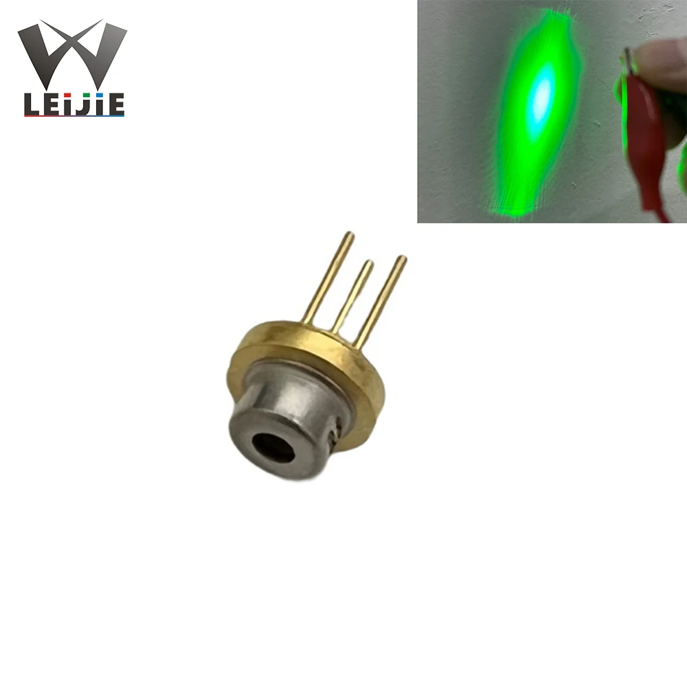 1pcs-12pcs Osram New 518nm 520nm PLT5 516FA 30m Green Laser LD Green Laser Diode