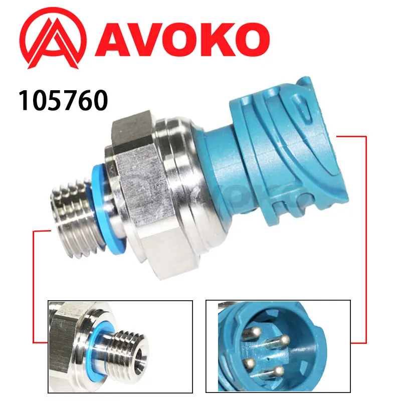 

1785702 Датчик давления топлива для DAF CF LF XF XG XG + GINAF C-Series X-Series 200-11826277 2041676 2132521