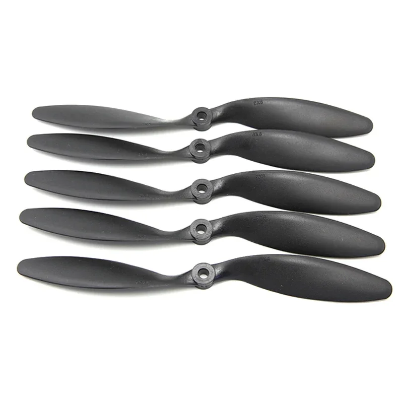 10pcs/lot 8060 Propellers Glass Fiber & Nylon Props For Rc Airplane Quadcopter Perfect 8x6 Rc Airplane Propellers Blades